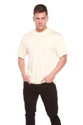 Custom Printed Men's Bamboo Viscose/Organic Cotton Short Sleeve T-Shirt