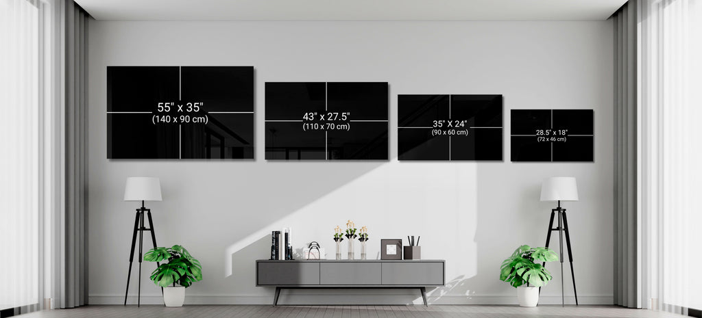 Honey Bee Glass Wall Art